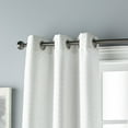 thumbnail image 2 of Lanco Rad Light Filtering Grommet, Set of 2 Curtain Panel Pair, Ivory, 2" Header Size, Light Filtering, 37 x 84", 100% Polyester, 2 of 4