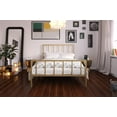 thumbnail image 2 of DHP Stella Metal Bed, Queen, Gold, 2 of 19