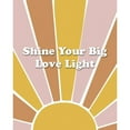 thumbnail image 3 of Straatsma, Leah 15x18 Black Modern Framed Museum Art Print Titled - Shine Love Light, 3 of 5