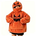 thumbnail image 2 of Hoodies for Women Pumpkin Halloween Hoodies Halloween Costumes for Women Cute Hoodies Oversized Hoodies for Women Graphic Hoodie Pumpkin Head Costume Halloween Sweatshirts Halloween Pajamas, 2 of 4