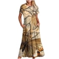 thumbnail image 1 of Mefallenssiah Pull Tricoté Col en U pour Femmes avec Dentelle et Robe Pull à la Mode, 1 of 3