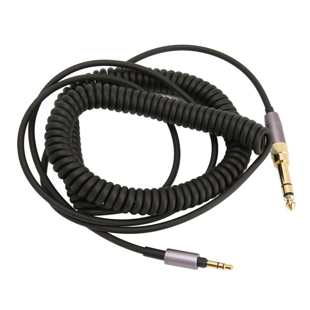 Cable De Resorte De Sonido De 3,5 Mm, Cable De Extensión En Espiral De Resorte De Sonido Retráctil Profesional De 3 Polos De 3,5 Mm Para Altavoz Para Tableta ANGGREK Como se muestra en la descripción