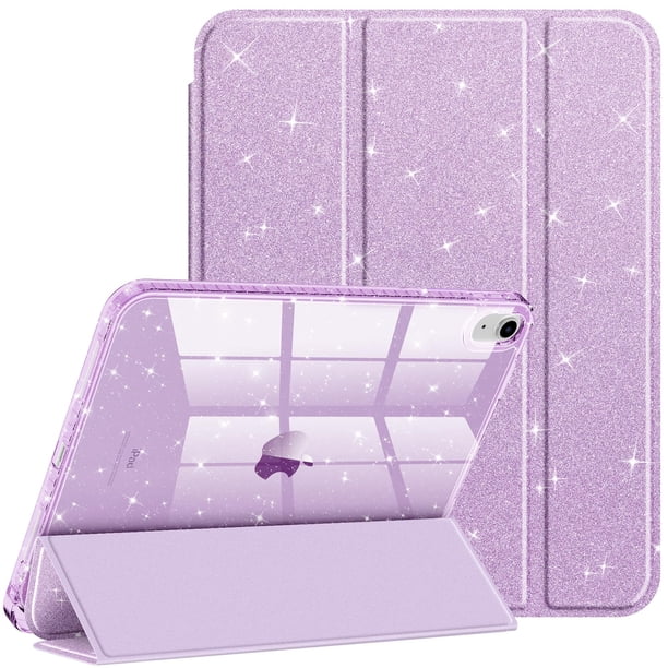 Funda para tablet Fintie para iPad 11 pulgadas 10.9 pulgadas Lavender Sparkly