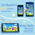 thumbnail image 2 of Smartphone GREENCREEK pantalla táctil de 5.50'' para niños de 3 a 9 años azul, 2 of 7