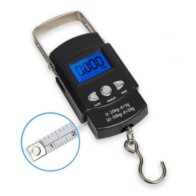 Handled digital Luggage Scale 110lb/ 50kg mini pocket scale for Travel  fishing Weigh Suitcase Bag Baggage Scale