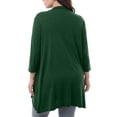 thumbnail image 4 of FchengtaiS Women's Long Sleeve Cardigan Lightweight Casual Open Front Cardigans Fall Trendy Loose Outerwear with Pockets, 4 of 6