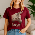 thumbnail image 4 of Donkey Just A Girl That Loves Horses Parody Shirt, Meme Tee, Trending Tshirt, Funny Friend Gift,Donkey Quote, 4 of 5