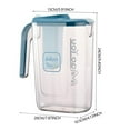 thumbnail image 3 of Ynlkorvg Glass&Bottle Water Pitcher With Lid Perfect For Tea Juice And Cold Drink Water Jug For Hot/Cold Lemonade Juice, 3 of 6