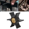 thumbnail image 4 of 435821 Antiwear Black Water Pump Impeller Neoprene Replacement For Johnson Evinrude OMC BRP 85-300HP For Boat ANGGREK Otros Vehículos, 4 of 8