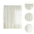 thumbnail image 6 of FashionCha Bedroom Lace Curtain Drop Net Curtai Romantic Home Decor Easy to Install Country White 100x150, 6 of 9