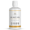 VTC VitaTradingCo. C8 MCT Oil 100% Pure 32 oz | Keto and Paleo | Caprylic Acid | Clean Energy | Healthy Fat | Sustainably Sourced and Non-GMO | 64 Servings