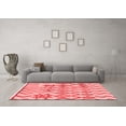 thumbnail image 3 of Ahgly Company Indoor Rectangle Solid Red Modern Area Rugs, 2' x 3', 3 of 4