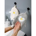 thumbnail image 5 of Toallas de mano, Toallas de baño con lazo para colgar, Toalla de mano para niños Animales, Microfibra Coral Fleece Ormromra CPB-DE-WX491-1, 5 of 5