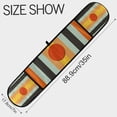 thumbnail image 3 of Yayeee Double Oven Mitt Kitchen Heat Resistant Baking 35" x7" Quilted Glove, Stripes and Circle, 3 of 6