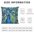 thumbnail image 5 of SHANXI Full Glory Throw Pillow Covers Sofa Pillowcase Car Square Throw Pillowcases Home Decoration 18x18in, 5 of 5