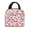 thumbnail image 1 of Easygdp Red Football Bolsa Térmica Premium - Tela Oxford Impermeable, Gran Capacidad, Bolsillo Frontal, Unisex para Trabajo, Escuela, Actividades al Aire Libre y Picnics, 1 of 8