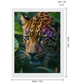 thumbnail image 2 of Diamond Art Kits for Adults - Tropical Leopard Vibrant Jungle 5d Diamond Painting for Adults, Diamond Art for Adults Beginners, Frameless Diamond Painting Kits for Adults for Home Wall Decor, 2 of 7