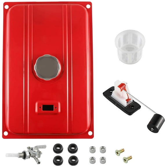 Universal 7 Gallon Generator Gas Fuel Tank Valve Chrome Cap 26.5 Liter 6500W USA Fit EC6500