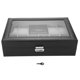 thumbnail image 2 of Caja de almacenamiento para relojes soporte para exhibición de joyería de cuero PU con 8 ranuras ANGGREK Otros, 2 of 8