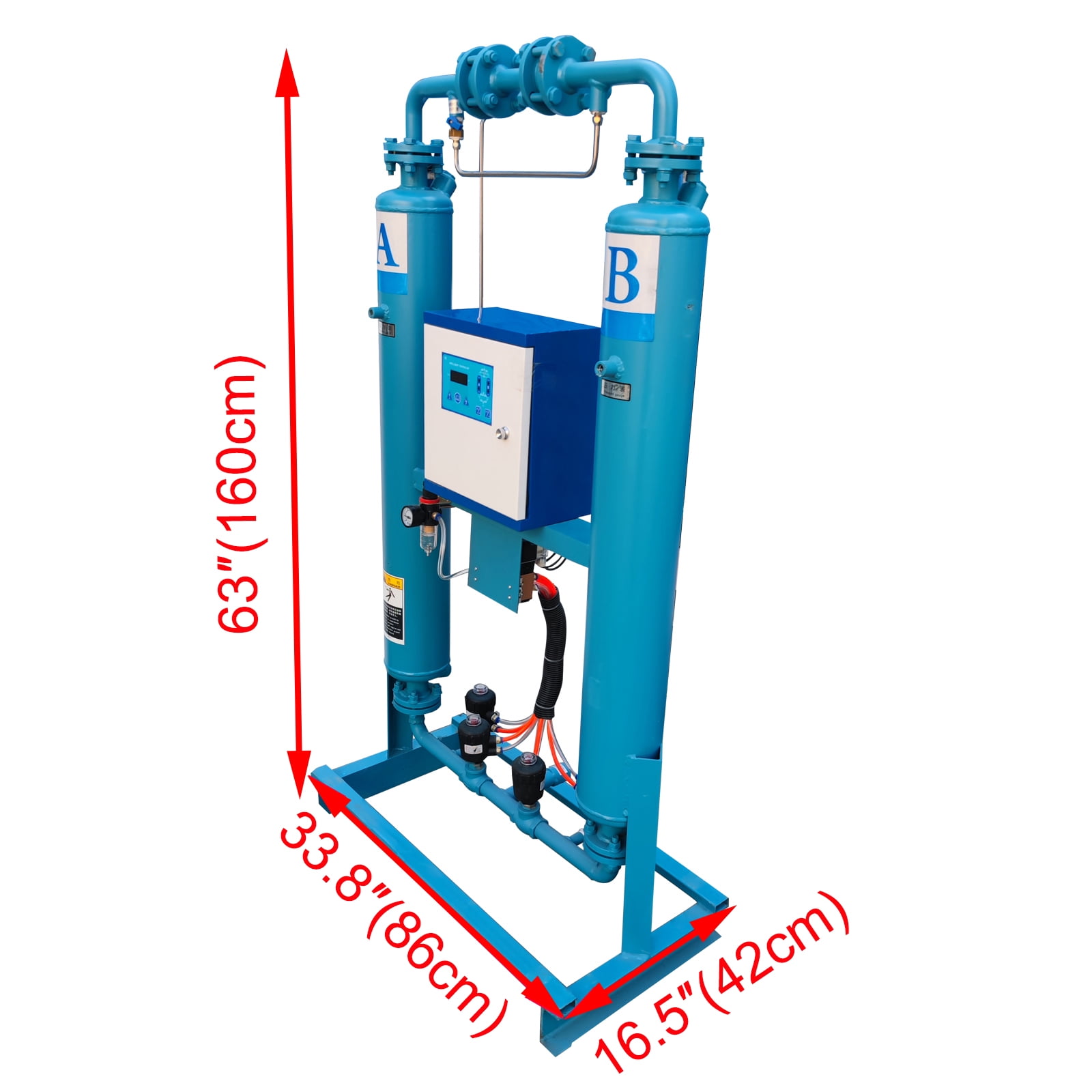20FW Adsorption Air Compressor Dryer Machine with 7.5-15KW Air Compressor