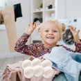 thumbnail image 4 of Felt Ball,Dryer Laundry Eco Reusable Static Free Wool Balls Clothes Eco Softener Time 6pcs Wool Clothes Dryer Laundry Time Reusable Static Laundry Eco Softener Wool Dryer Ball Balls Clothes Dryer, 4 of 6