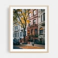 thumbnail image 2 of UES Brownstones - Manhattan New York Photography Architecture Autumn City Street Photography Vintage Travel Poster Unframed Wall Art Print 20 x 28 inches, 2 of 13