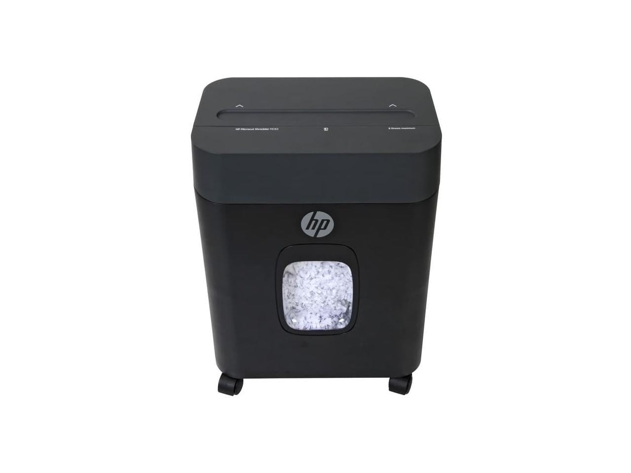 HP MC83 8-Sheet Microcut Paper Shredder with Slide Top - 20737095