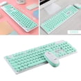 thumbnail image 2 of Juego de ratón mecánico inalámbrico con N520 Hz, azul Baoblaze teclado mecánico inalámbrico, 2 of 8