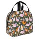 thumbnail image 2 of Easygdp Roosters and Chicks Bolsa Térmica Premium - Tela Oxford Impermeable, Gran Capacidad, Bolsillo Frontal, Unisex para Trabajo, Escuela, Actividades al Aire Libre y Picnics, 2 of 7