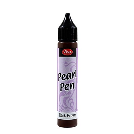 EAN 4042972162252 product image for Viva Decor Pearl Pen 25ml-Dark Brown | upcitemdb.com