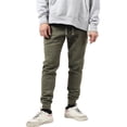 thumbnail image 2 of Ma Croix Mens Premium Fleece Joggers Slim Fit Casual Elastic Gym Sweatpants, 2 of 8