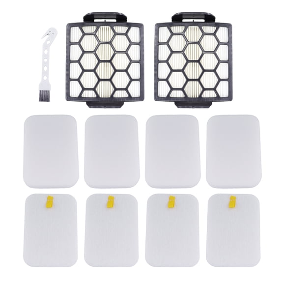 2 Rep Hepa Filter 4 Foam Felt Filter for Shark ZU60 ZU62 NV150 NV151 NV251 NV255 Navigator Rotator Pet Pro Upright Vacuum Cleaner