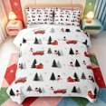 thumbnail image 2 of Manfei Merry Xmas Twin Quilt Set,Elegant Christmas Animal Cow Twin Coverlet Set,2pcs,1 Bedspread and 1 Pillowcase, 2 of 7