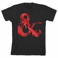 thumbnail image 4 of Dungeons & Dragons Metallic Print Youth Boys Black Shirt-X-Small, 4 of 7