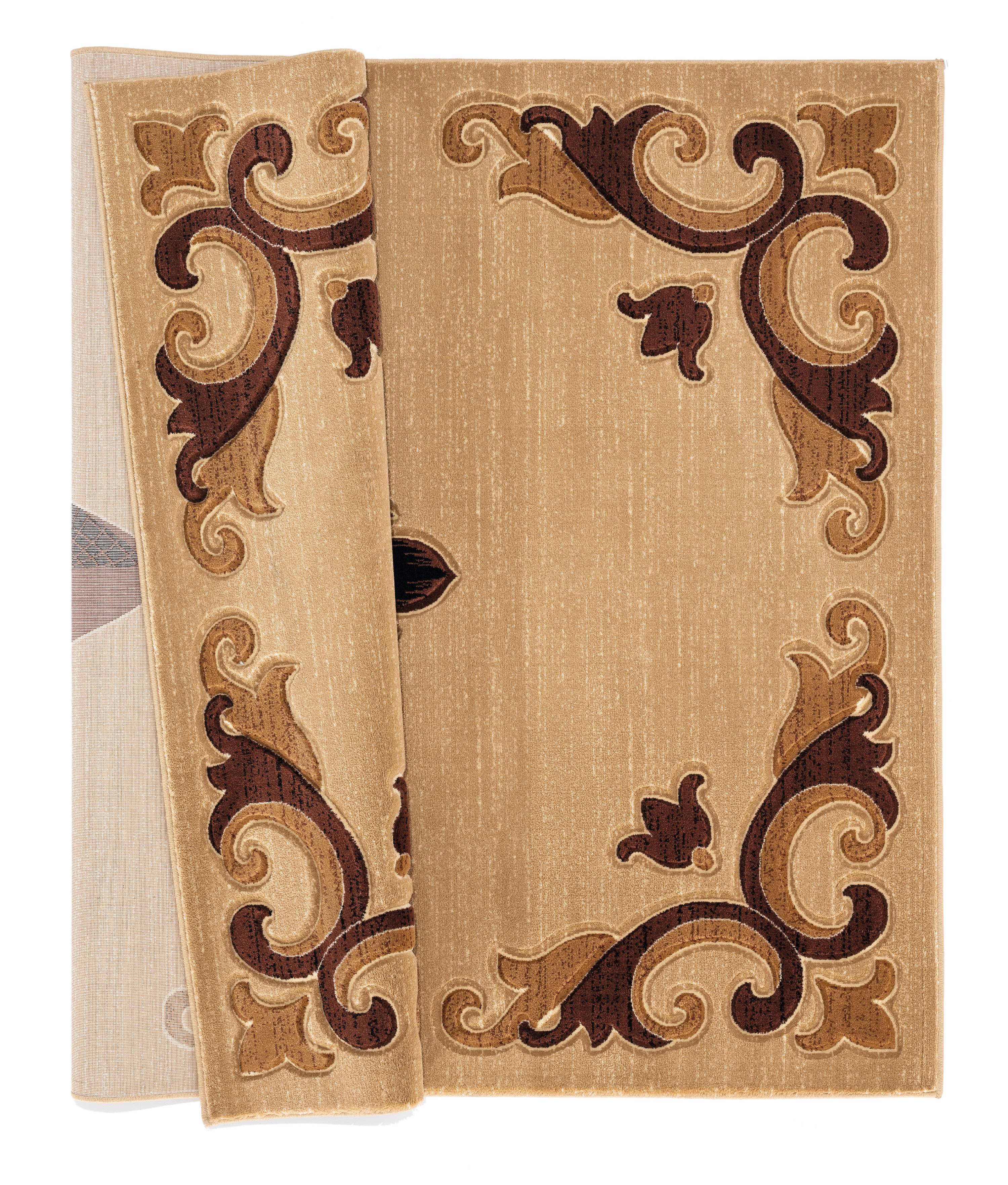 United Weavers Drachma Diana Traditional Medallion Area Rug, Beige, 7'10" x 7'10"