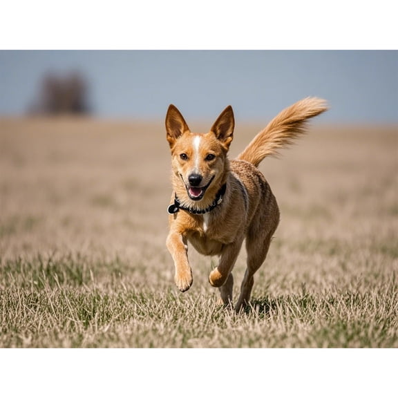 Australian Cattle Dog Red Heeler Diamond Painting DIY Kits 5D Diamond Art Full Round Drill Crystal by Number Stitch Embroidery Arts and Crafts for Living Room Home Wall Decor 12x16 inch / 30x40cm