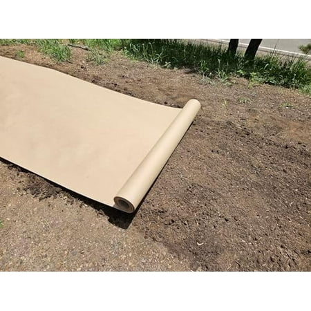 NewOrganic Weed Controlling Mulch - OMRI Listed 36" x 100 ft roll, 100% Bio-Degradable$$Garden &