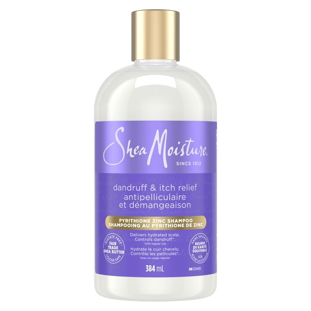 SheaMoisture Anti-Dandruff Shampoo For Removing Buildup Apple Cider Vinegar & Salicylic Acid System for a Healthier Scalp
