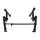 thumbnail image 5 of Extensión de soporte para teclado de 2 niveles, accesorio para instrumentos musicales, soporte de piano electrónico de hierro resistente, ancho, 5 of 8