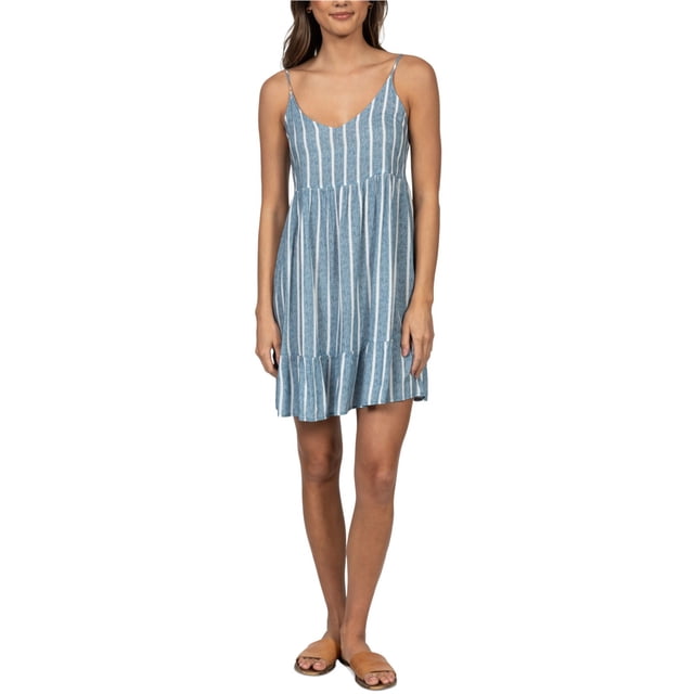 Hurley Dev Vestido acampanado para mujer tessastripe M