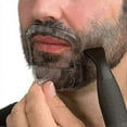 thumbnail image 3 of Beard Shaper Goatee Beard Styling Template Beard Shaping Tool Fashion Goatee Shaving Template Goatee Trimming Tool For Men, 5 Sizes, 3 of 4