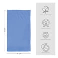 thumbnail image 3 of Juego de toallas Sola Lux 2 Medio Baño de 70 x 140 cm y 2 Pullman 40 x 70 cm, 3 of 4