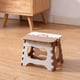 thumbnail image 1 of Taburete plegable portátil para interiores y exteriores, pequeño, para acampar, para adultos, para tren, silla de pesca compacta, de plástico, 1 of 6