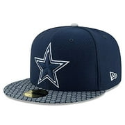 Dallas Cowboys New Era 2017 Sideline 59FIFTY Fitted Hat - Blue