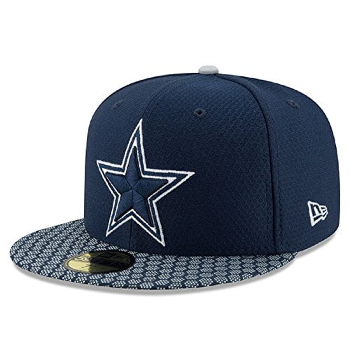 Dallas Cowboys Casquette New Era 2017 Sideline 59FIFTY - Bleu