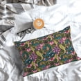 thumbnail image 6 of Kdxio Cotton Pillow Cases Pillowcases,Soft and Breathable Bedroom Pillow Cases-Snake And Flower, 6 of 8