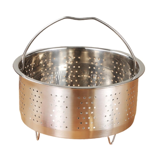 Cesta de vapor de acero inoxidable, colador para lavar arroz, inserto para vaporera, olla arrocera 165x95 cm