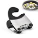 thumbnail image 1 of Toystoory Clip de espátula para cuchara, soporte para ollas, herramientas de cocina para tapa de sartén, soporte para tapa de olla, soporte para olla de Barra de herramientas Negro Toystoory HA025645-02, 1 of 5