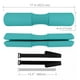 thumbnail image 2 of Cojín Protector de Barra MDFitness Almohadilla Azul Menta Olimpico o Universal, 2 of 7