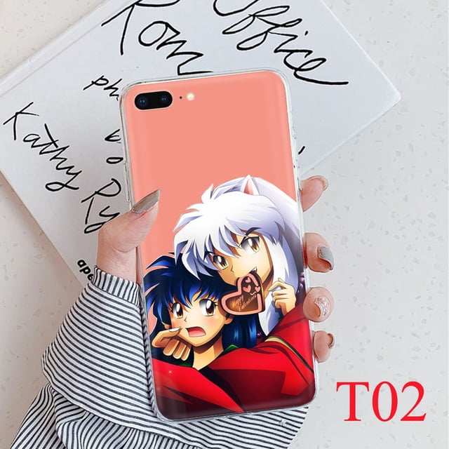 TT111 Inuyasha Funda Transparente Suave Para Teléfono VIVO Y31 Y51 Y35 Y22S Y16 Y01 Y02 Y02S